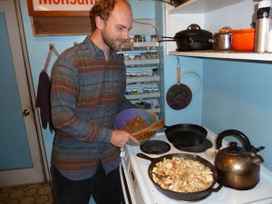 Freezing chanterelles